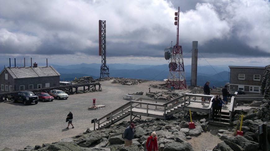 Weather Observatory on top of Mount Washington.